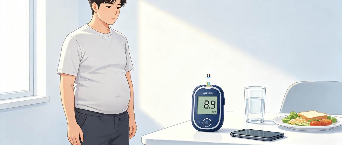 瘦子的糖尿病危机:看不见的内脏脂肪比肥胖更伤血糖
