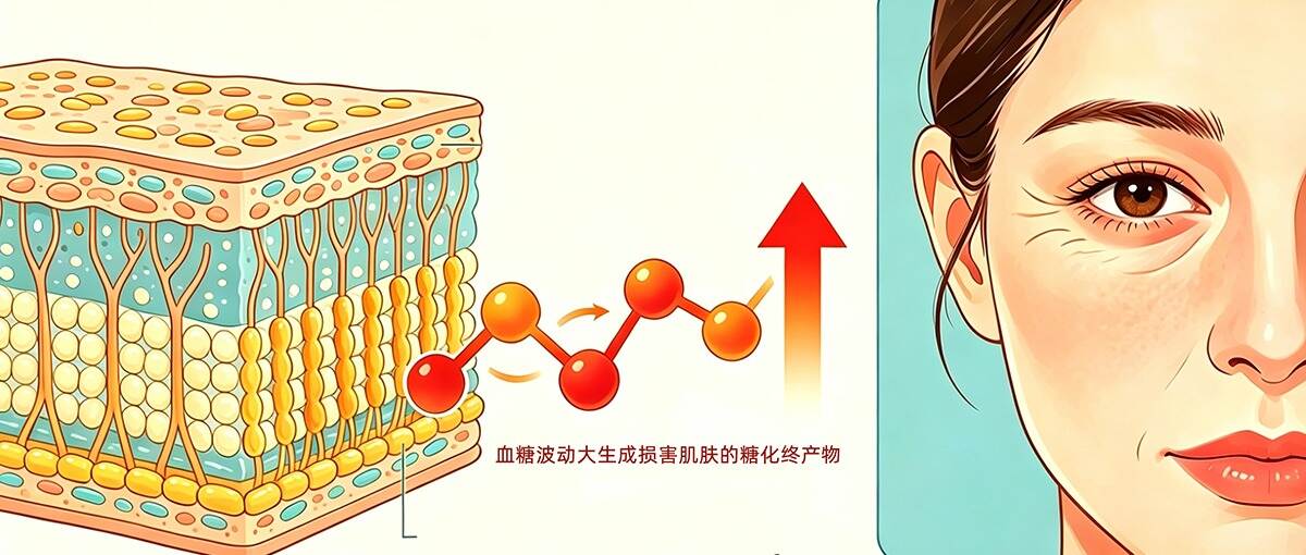 糖化伤肤!这个因素是加速糖友皮肤衰老的隐形元凶 糖化伤肤!这个因素是加速糖友皮肤衰老的隐形元凶